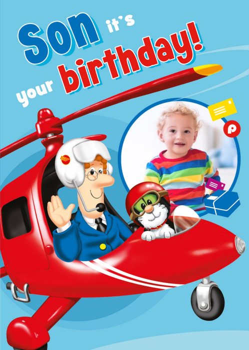 Postman Pat Son It's Your Birthday Photo Upload Birthday Card
