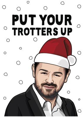 Put Your Trotters Up Funny Spoof Tshirt