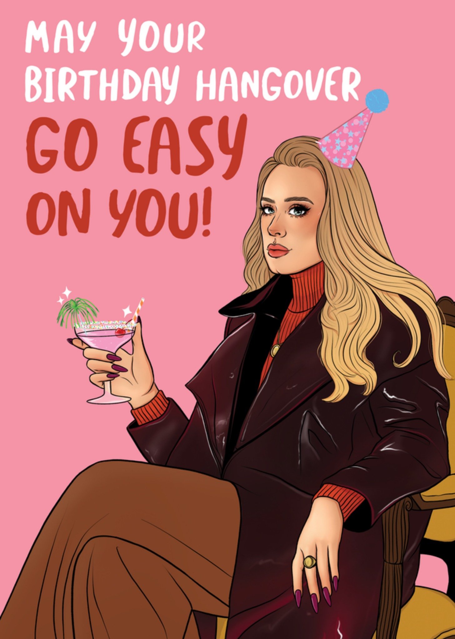 The London Studio Adele Go Easy On You Card Ecard