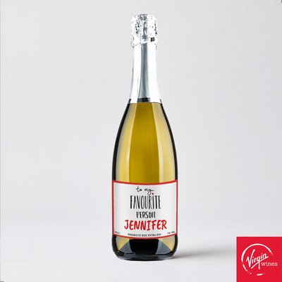 Virgin Wines Personalised Favourite Person Prosecco 75cl