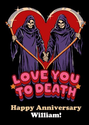 Steven Rhodes Love You To Death Card