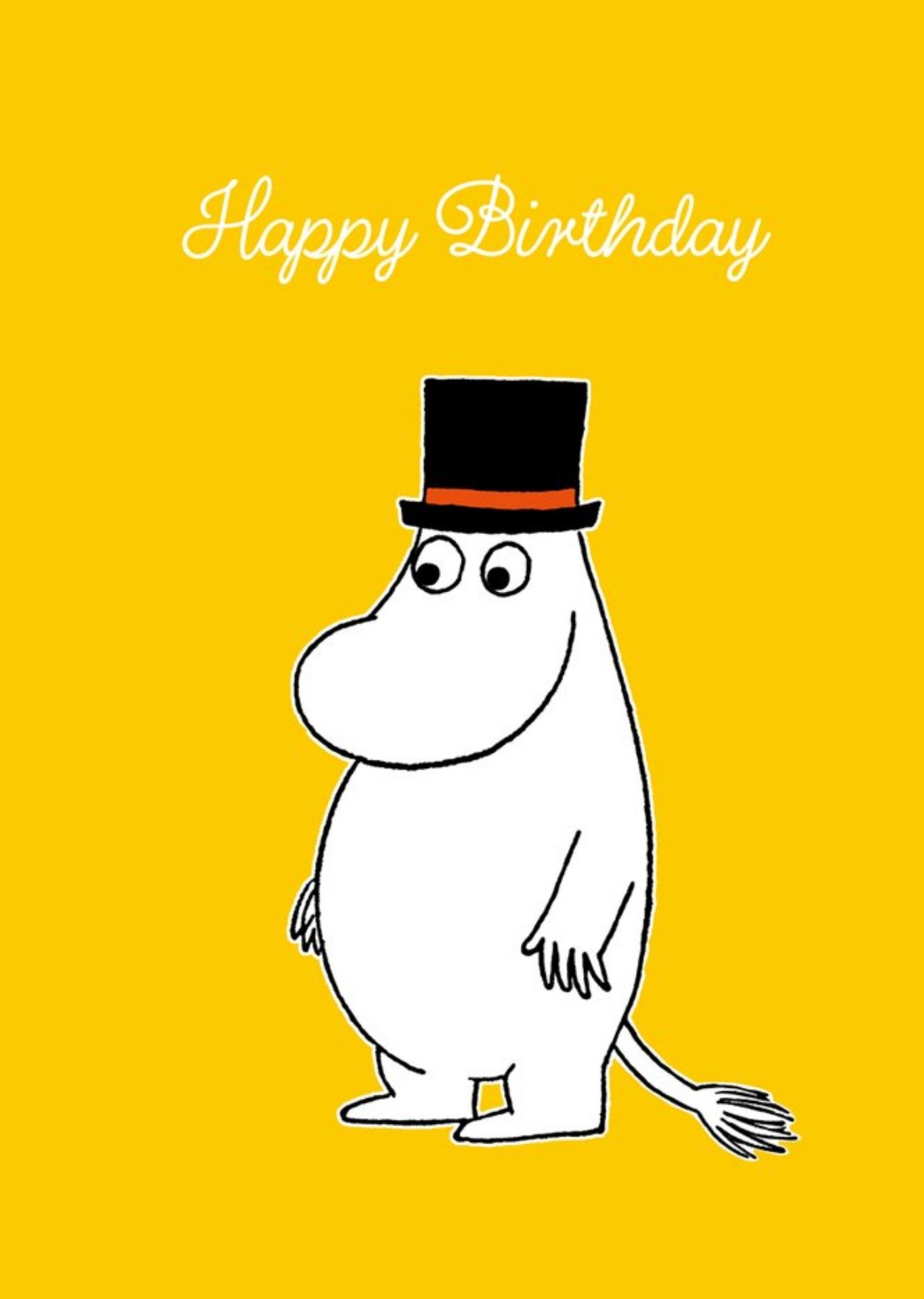 Moominpappa Birthday Card Ecard