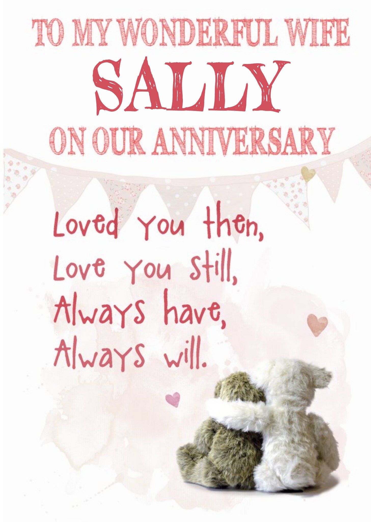 Anniversary Card - Sentimental - Love You - Wife Ecard