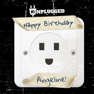 MTV Classic Unplugged Birthday Card