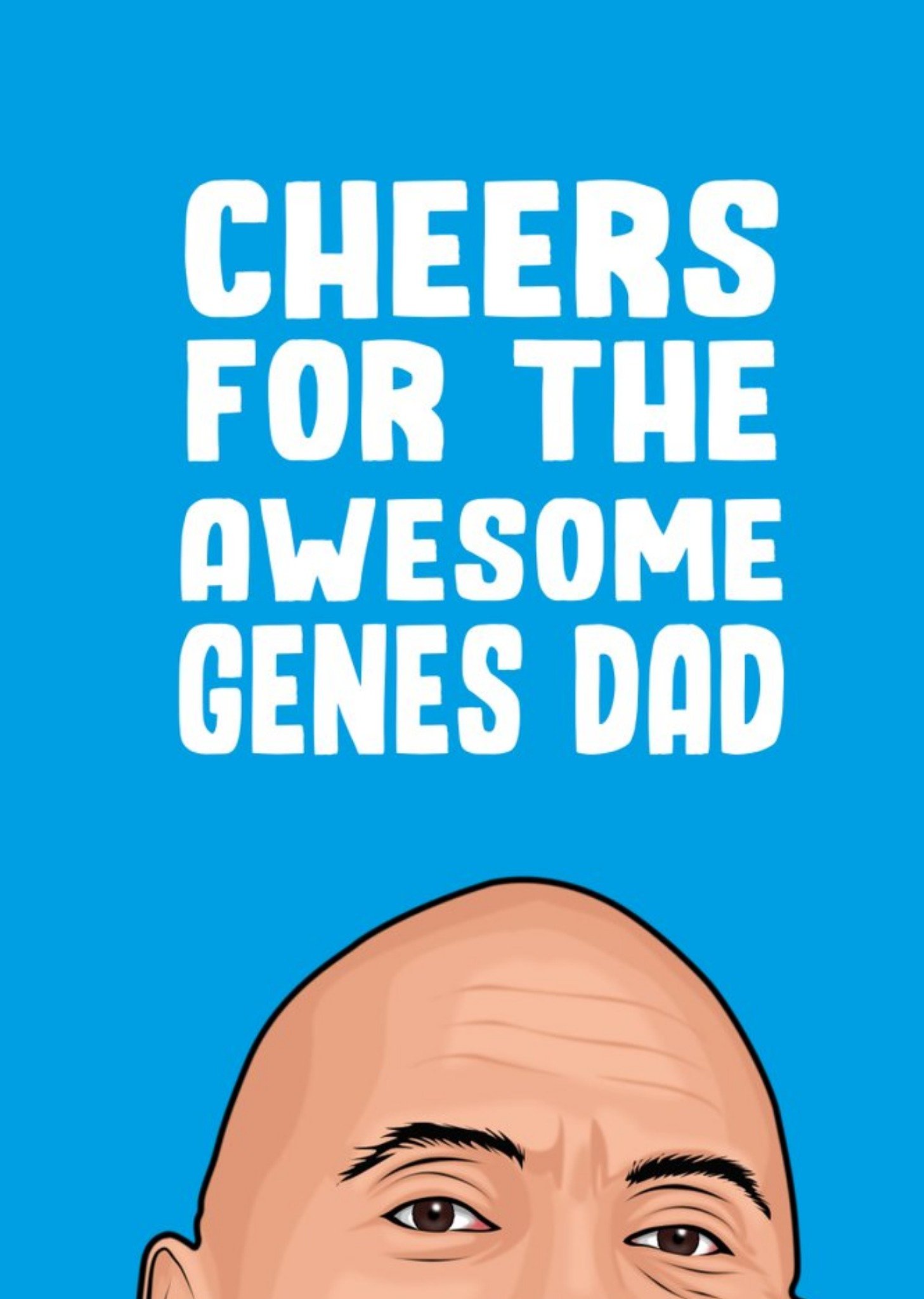 Moonpig Filthy Sentiments Illustration Humorous Cheeky Father's Day Card, Large