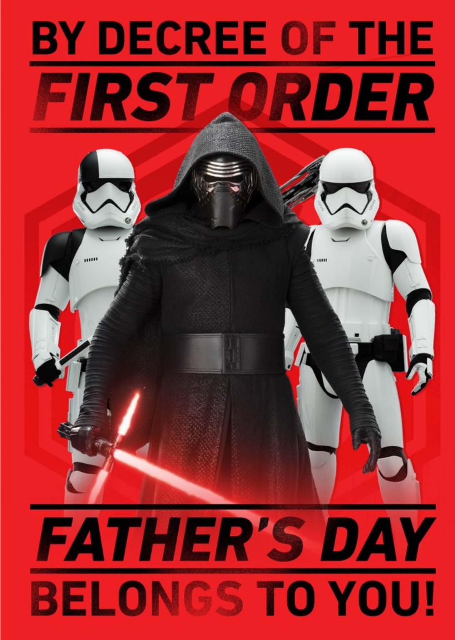 Disney Star Wars Fathers Day Belongs To You Card Ecard
