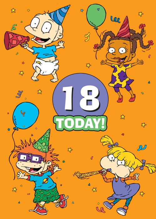 Rugrats 18 Today Card