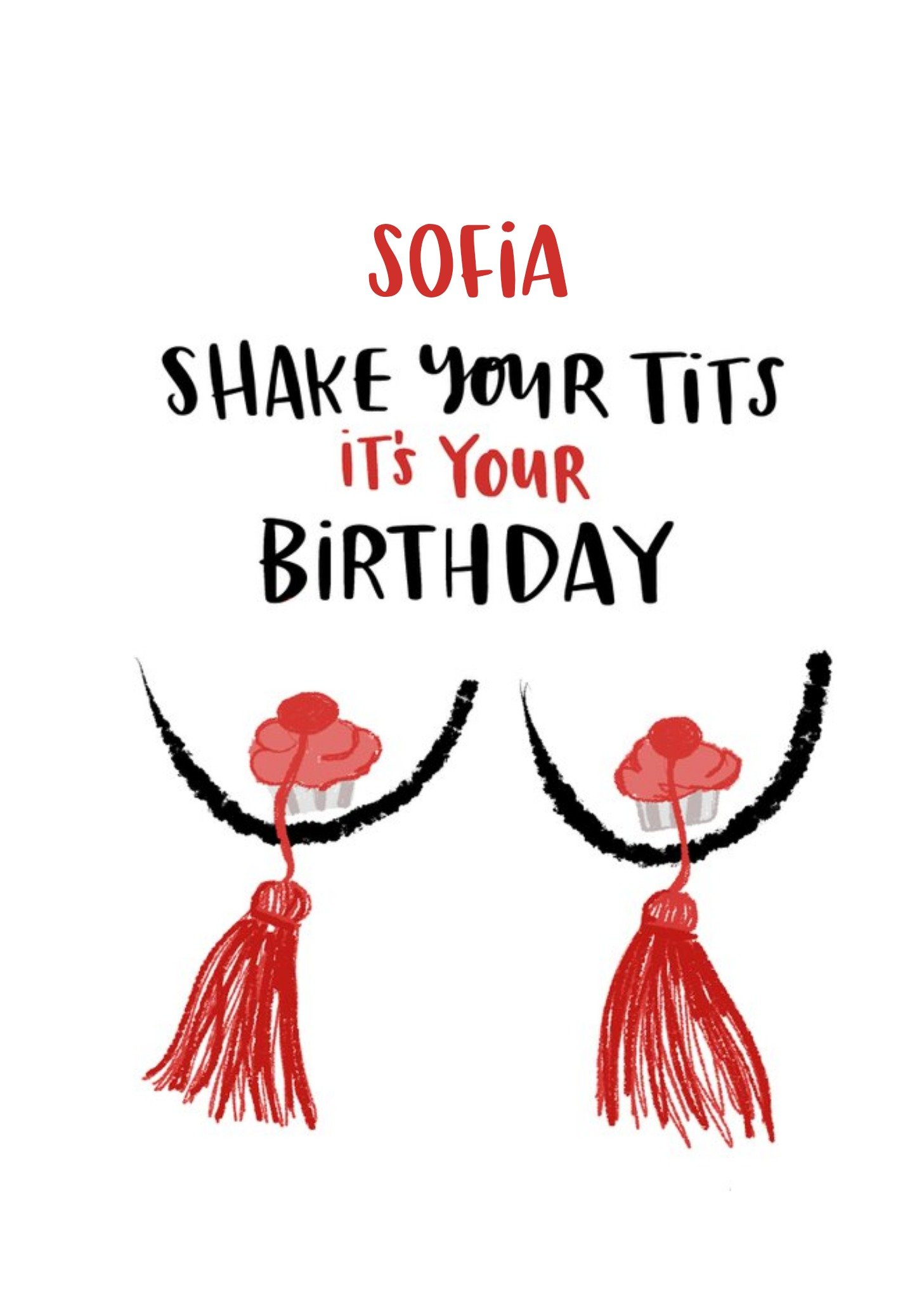 Other Lucy Maggie Shake Your Tits It's Your Birthday Birthday Card Ecard