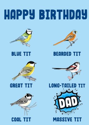 10+ Bird Birthday Card