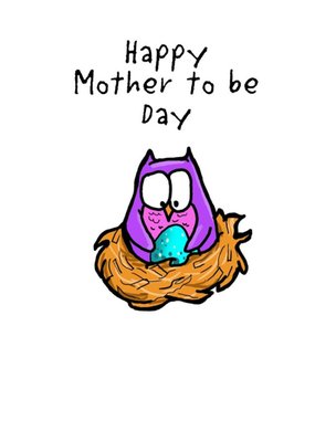 Karen Flanart Pregnancy Mother's Day Funny Cute Card