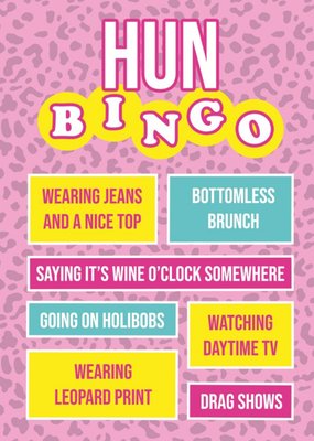 Hunsnet Hun Bingo Card