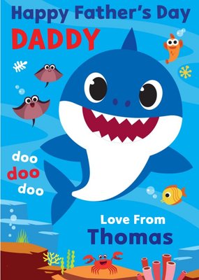 Baby Shark Doo Doo Doo Father's Day Card