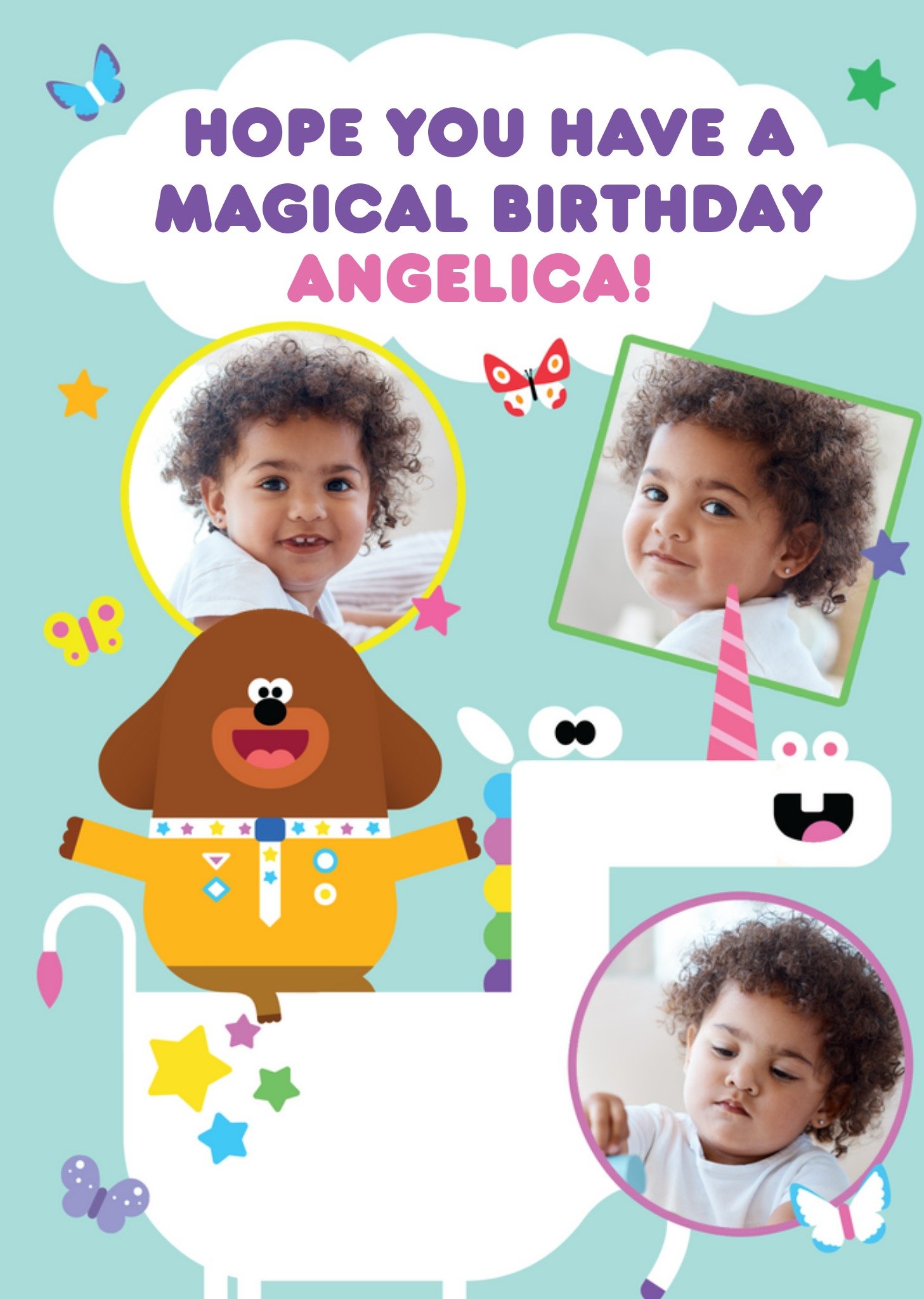 Hey Duggee Photo Upload Birthday Card Ecard