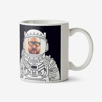 I Like Space Man Photo Upload Mug