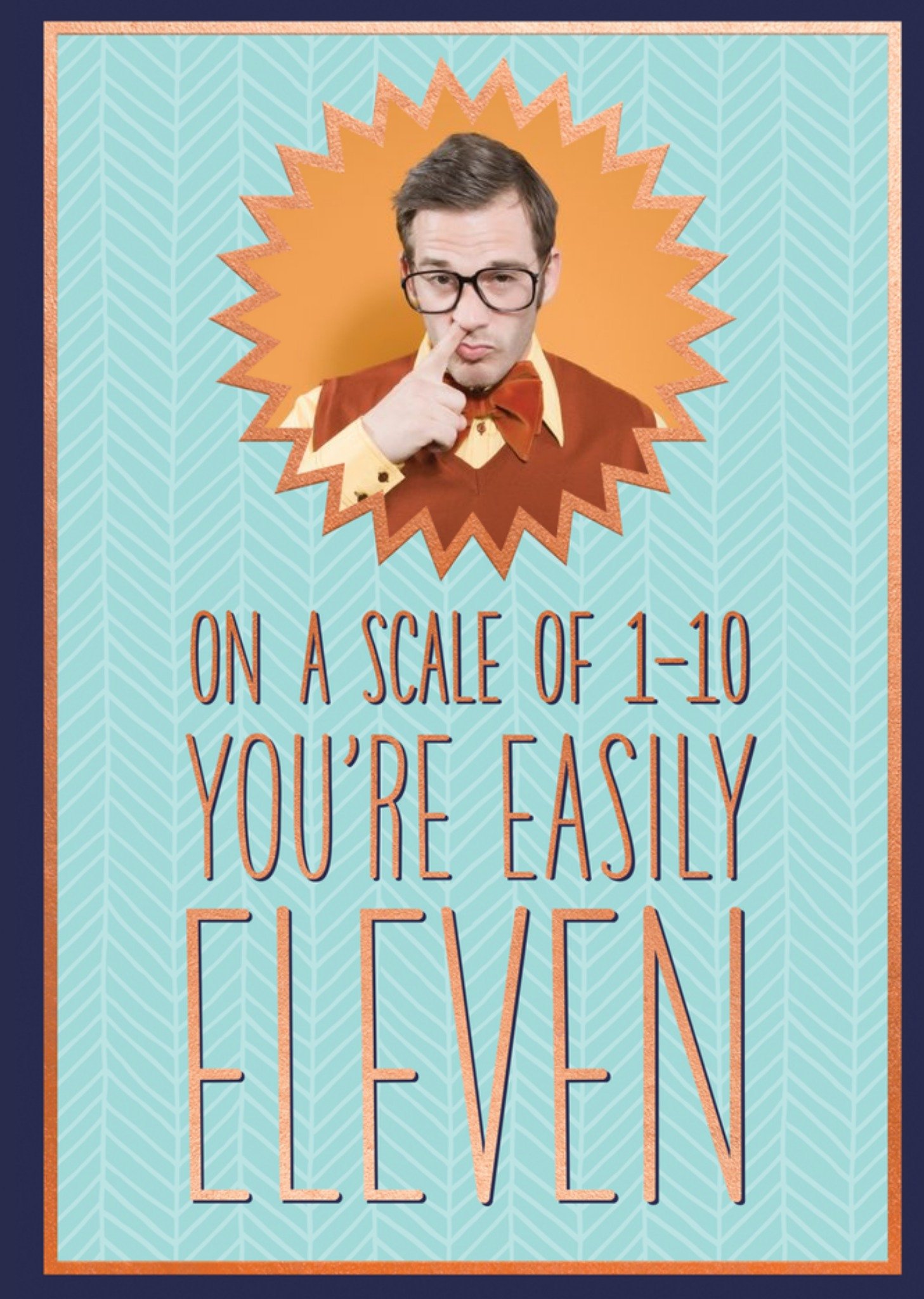 Scale Of One To Ten Personalised Happy Birthday Card Ecard