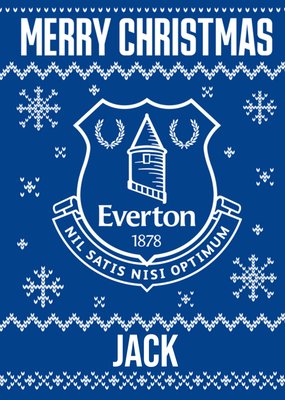 Everton Christmas Card