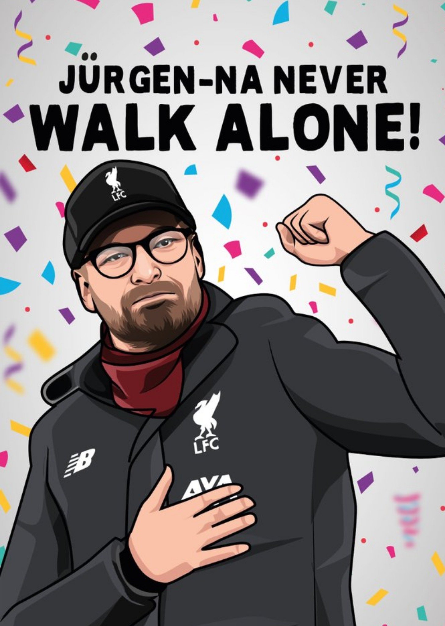 All Things Banter Na Never Walk Alone Football Card