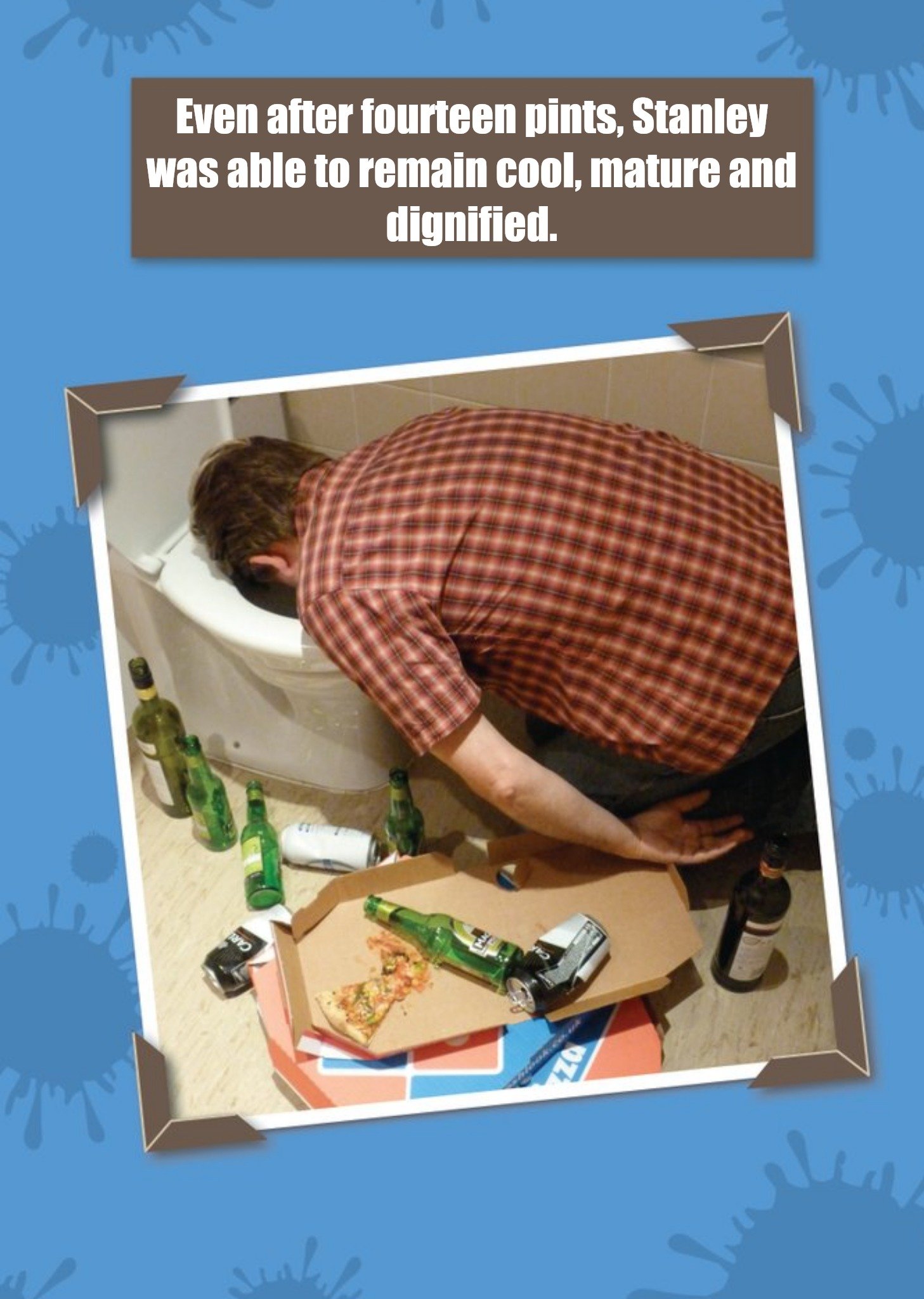 Fourteen Pints Later Funny Personalised Birthday Card Ecard