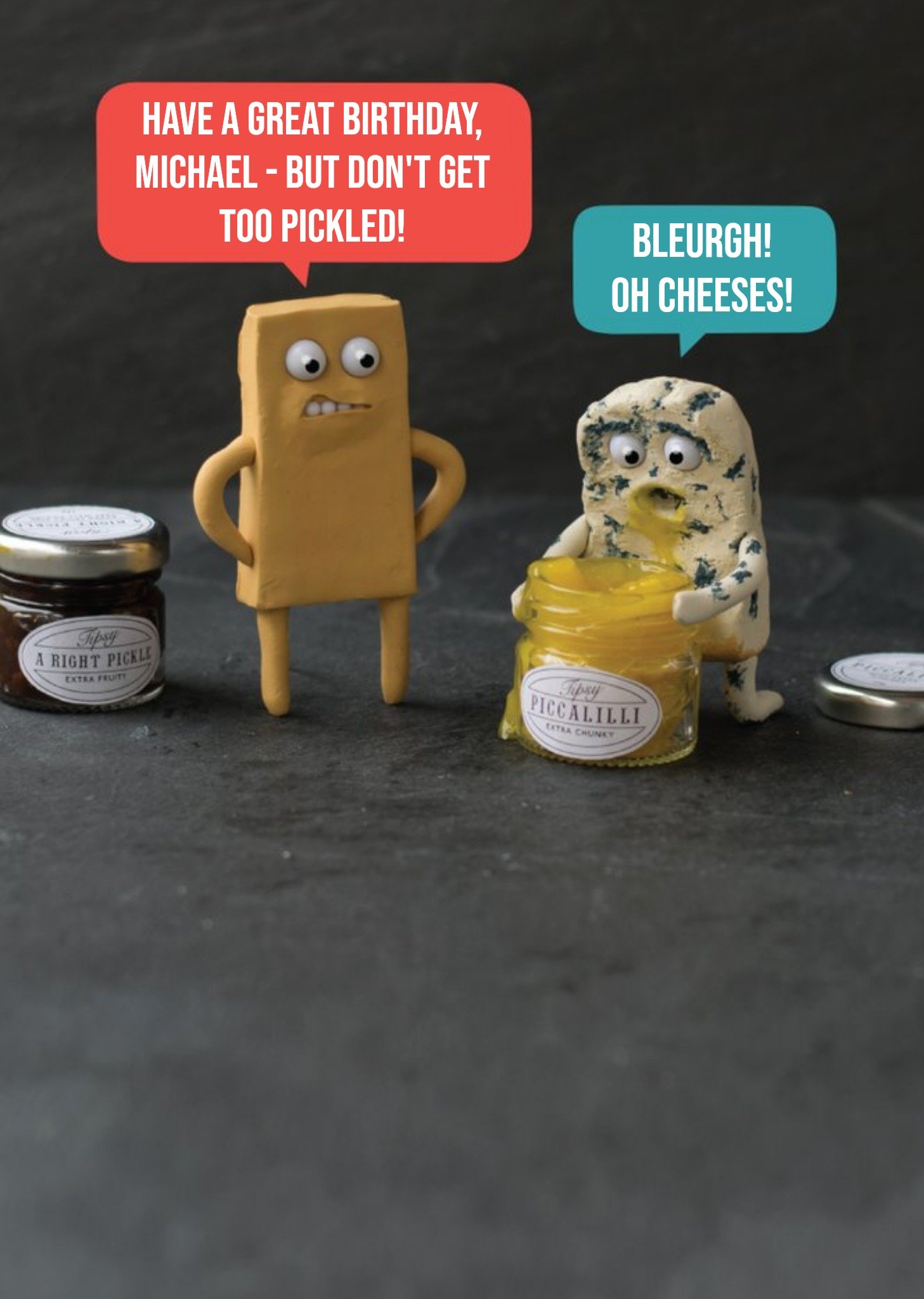 Dont Get Too Pickled Cheese Card Ecard