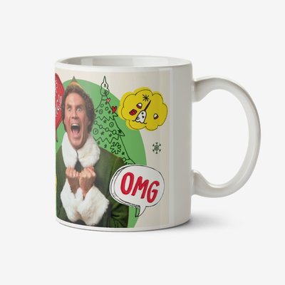 Elf Santa's Coming! Christmas Mug