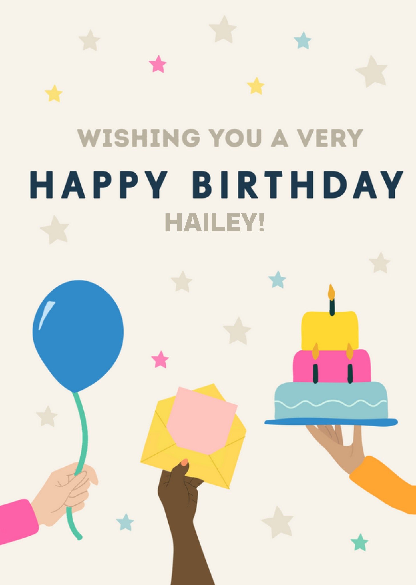 Wishing You A Very Happy Birthday Card Ecard