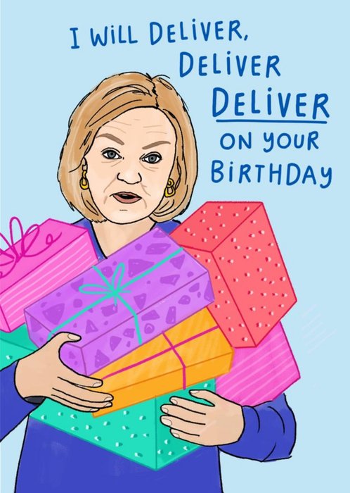 I Will Deliver Card