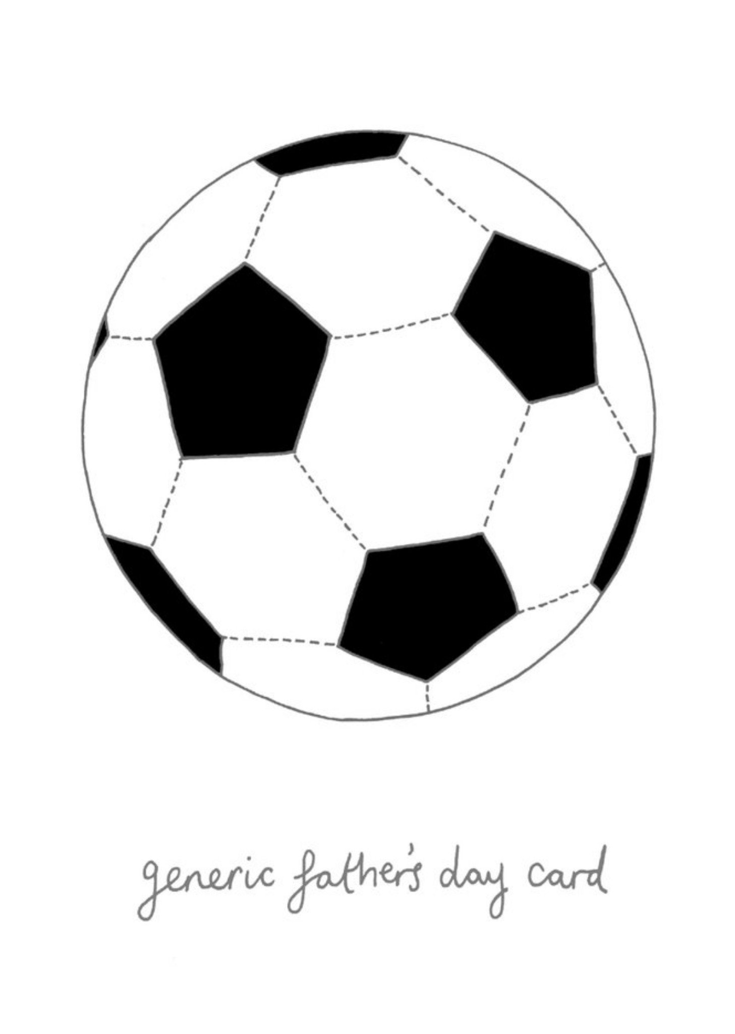 Football Generic Father's Day Card Ecard