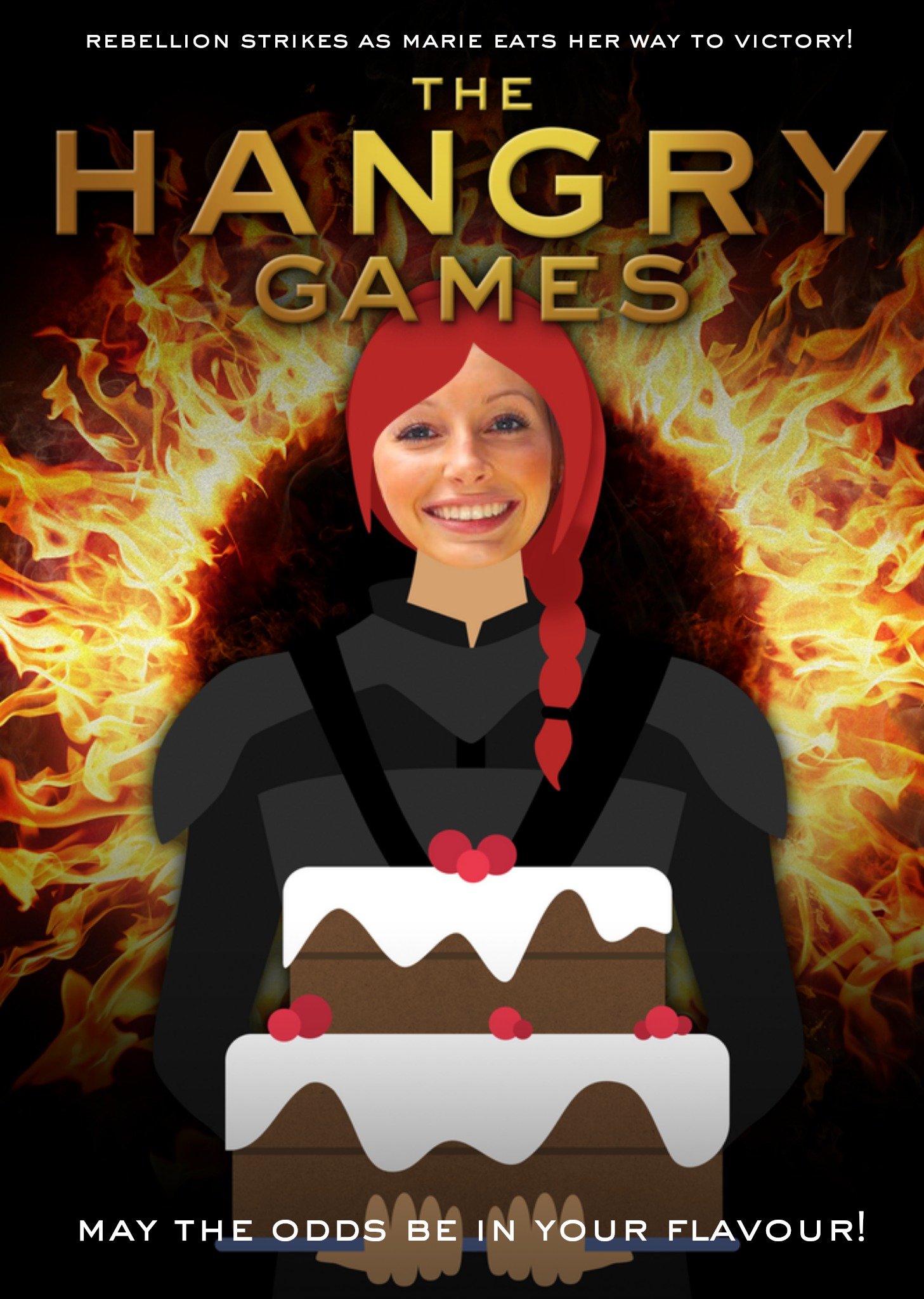 Other Hunger Games Hangry Games Photo Upload Card, Large