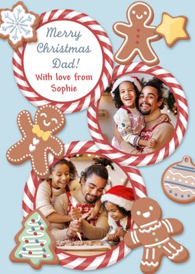 Festive Photo Upload Christmas Card