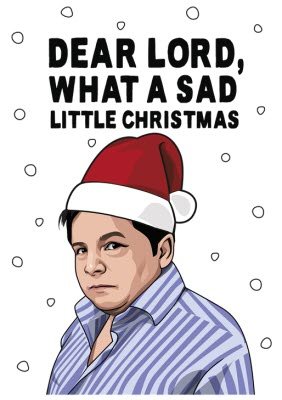 Dear Lord What A Sad Little Christmas Funny Spoof Tshirt