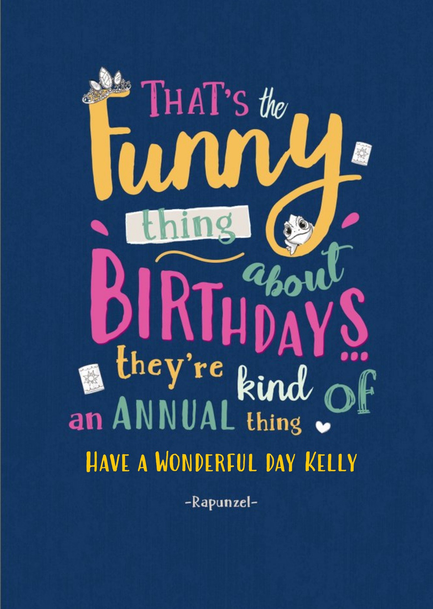 Disney Funny Thing About Birthdays Card Ecard