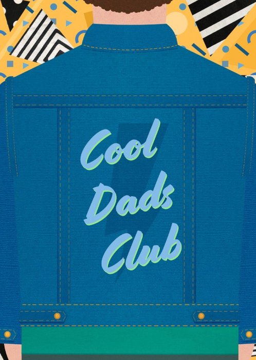 Cool Dads Club Denim Jacket Card