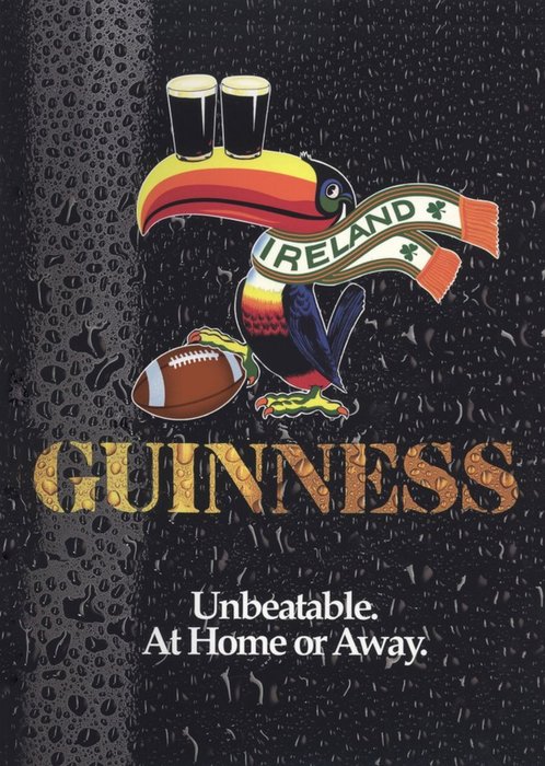 Ireland Rugby Guinness Card