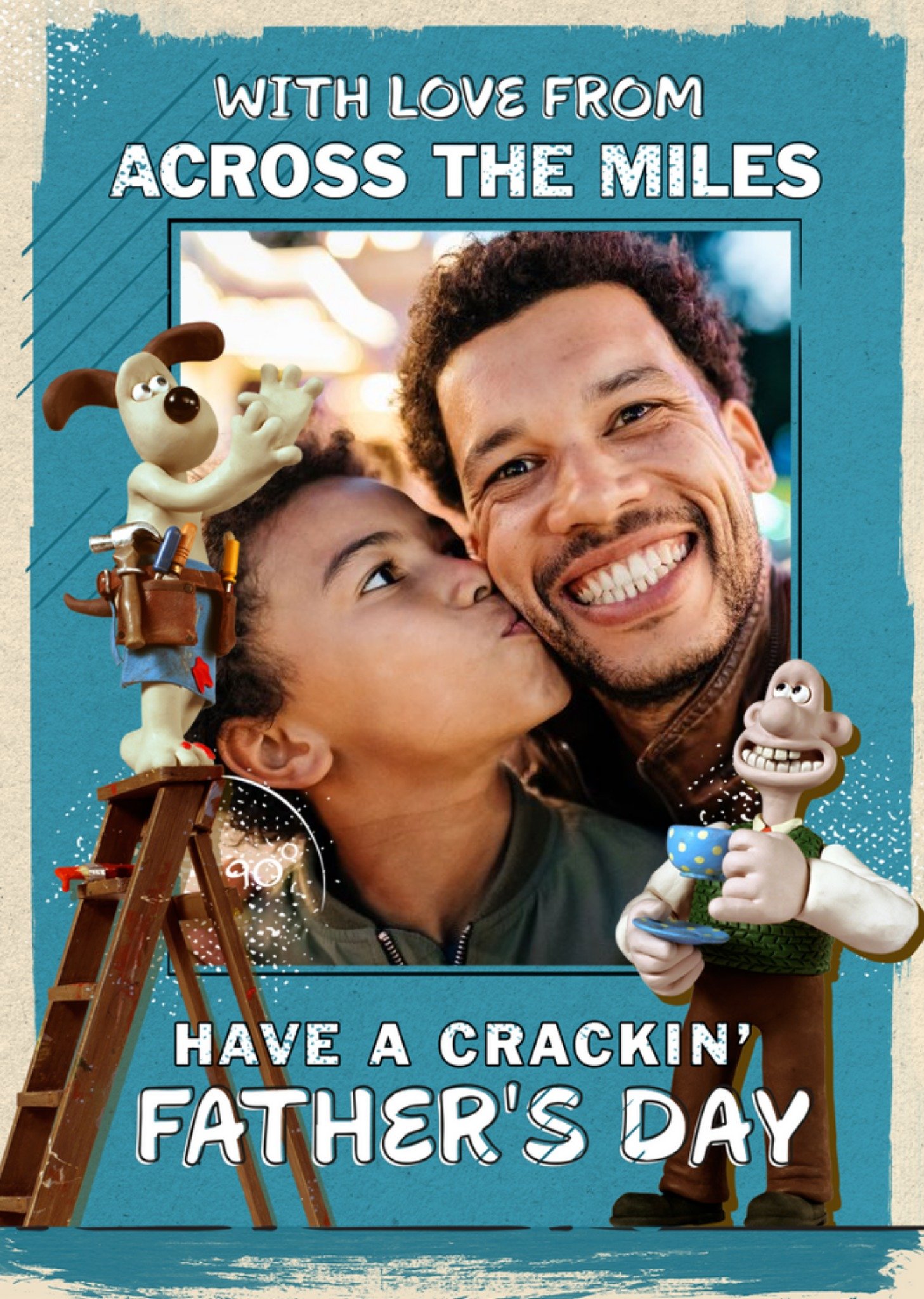 Wallace And Gromit Photo Upload Father's Day Card Ecard