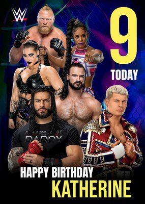WWE Birthday Card