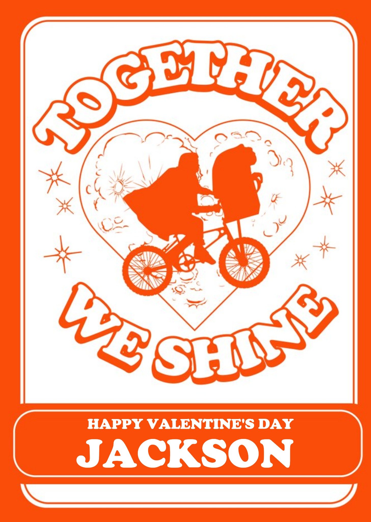 Other E. T Together We Shine Valentine's Day Card Ecard