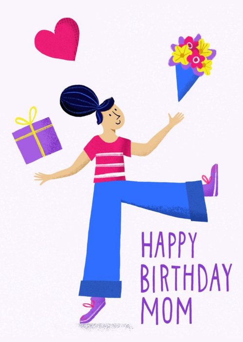 Sinead Hanley Illustration Australia Floral Mom Birthday Card