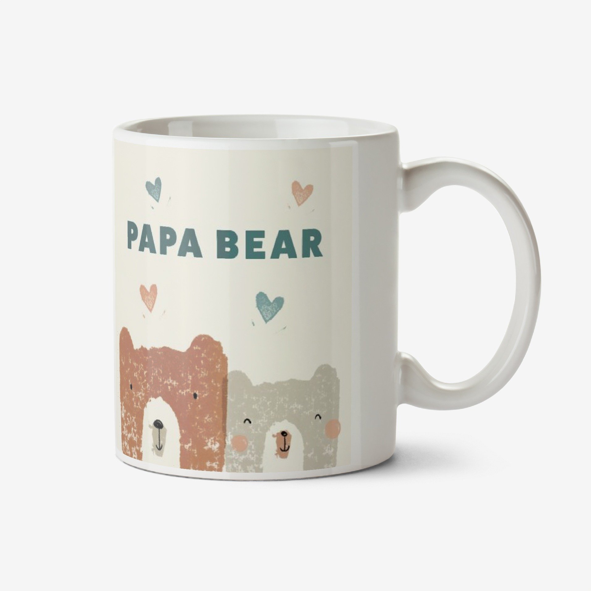 Moonpig Handdrawn Cute Papa Bear Mug Ceramic Mug
