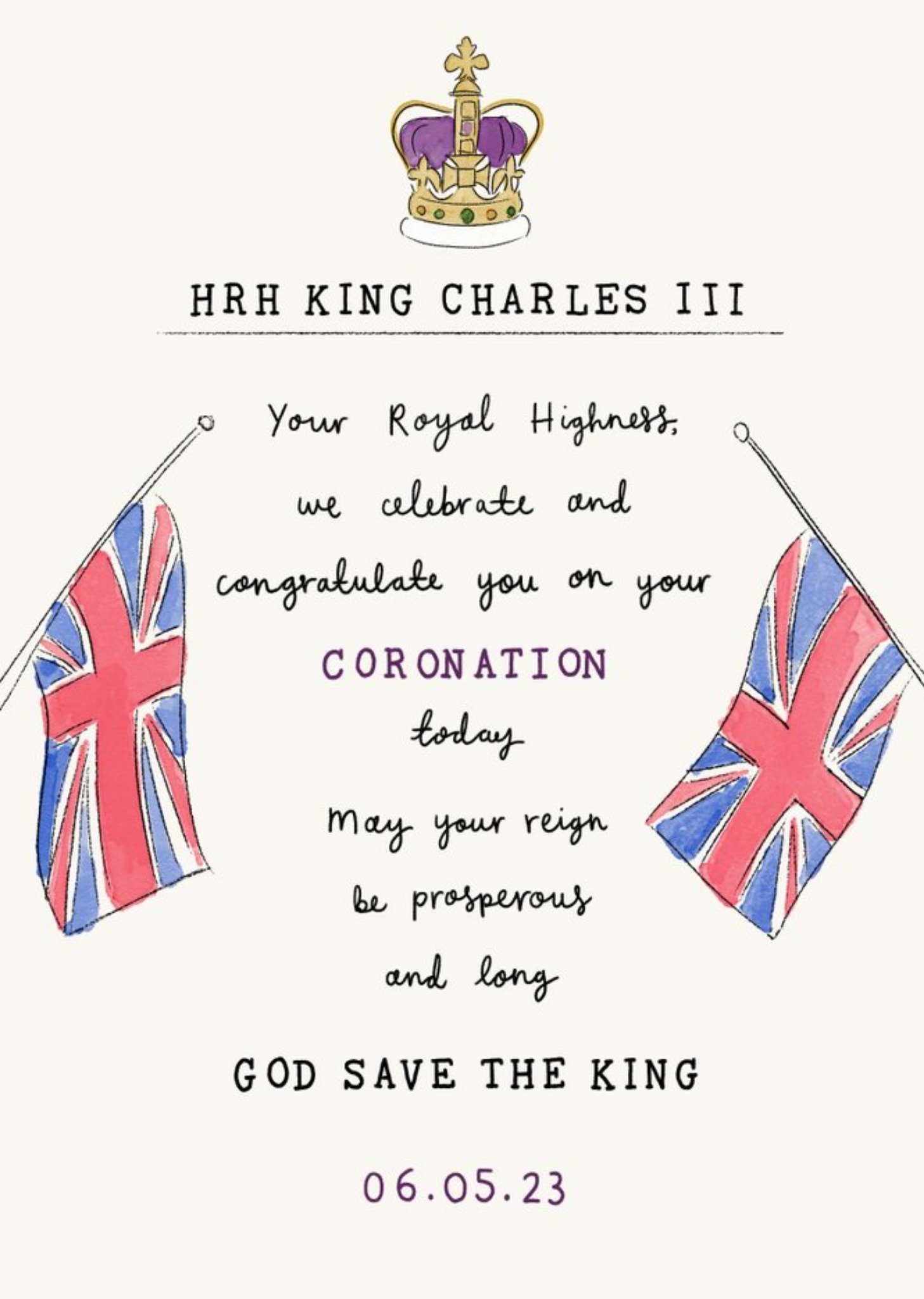 Coronation Celebration Card Ecard