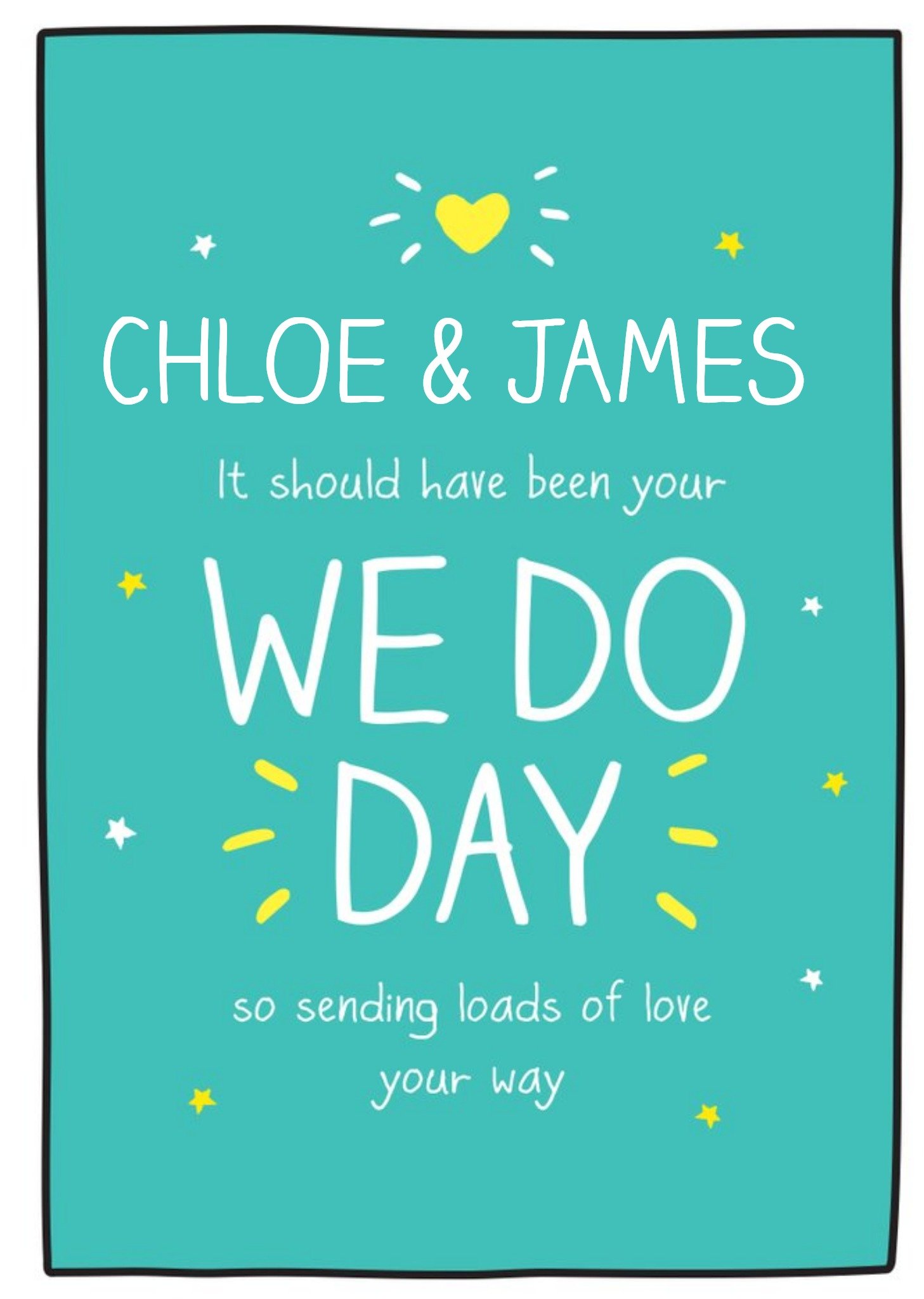 Happy Jackson Postponed We Do Wedding Card Ecard