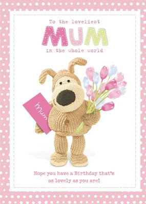 Boofle Birthday Card - Mum
