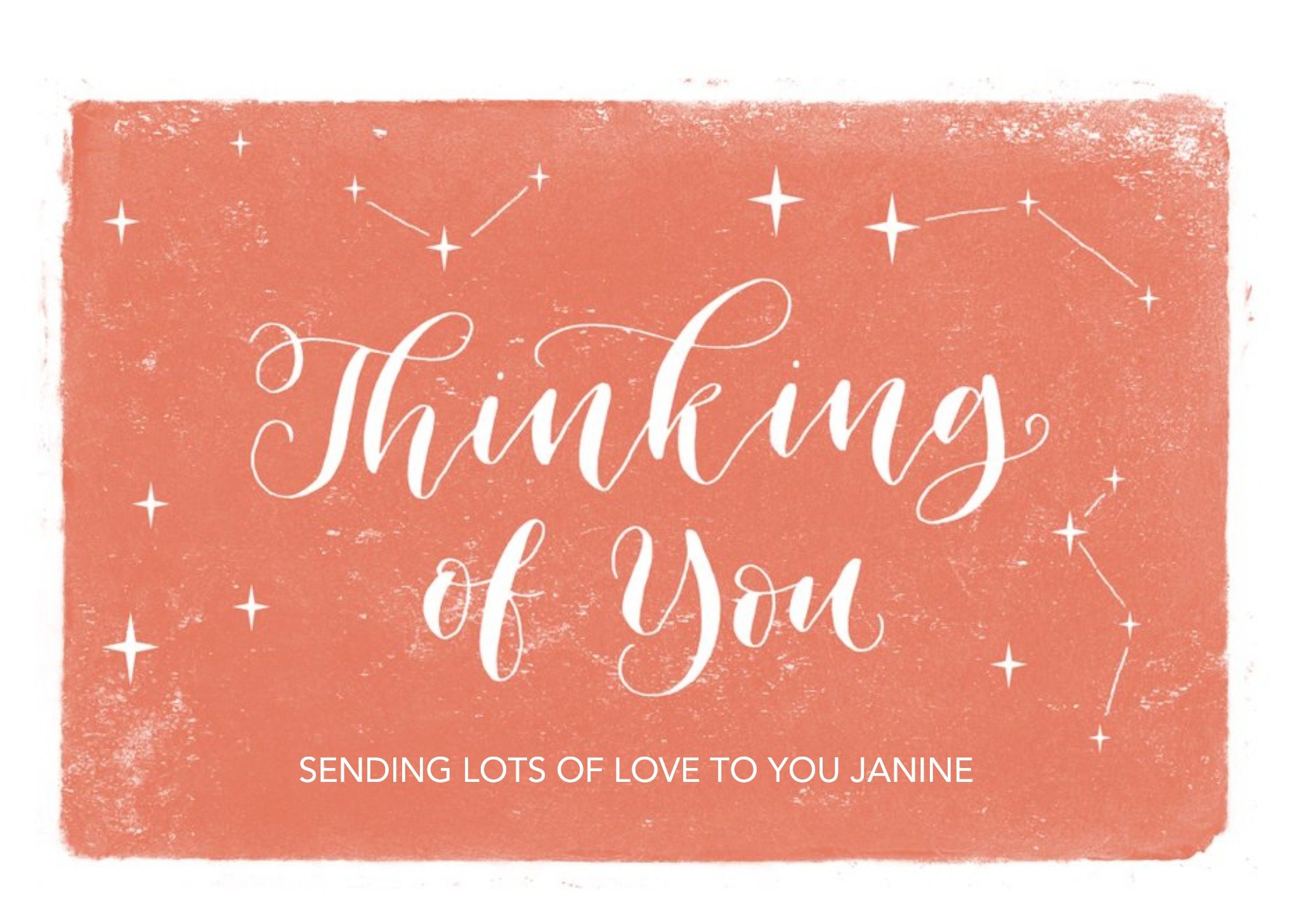 Thinking Of You Card