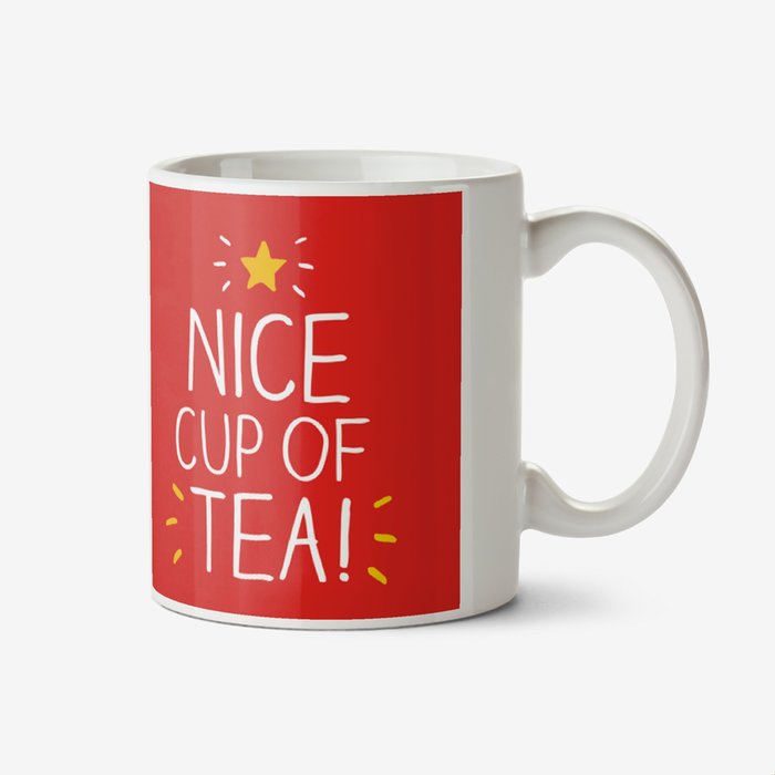 Happy Jackson Nice Cup Of Tea Photo Upload Mug