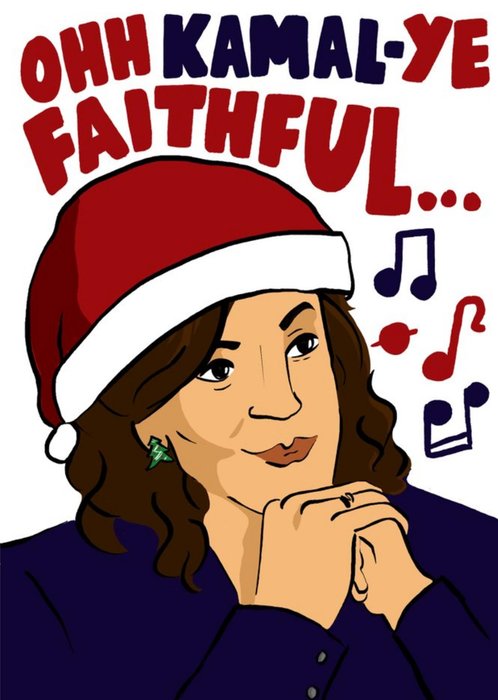 Oh Kamal Ye Faithful Funny Christmas Card