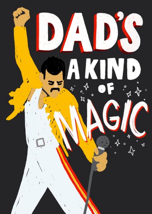 Dad's A Kind Of MAGIC Father's Day Card