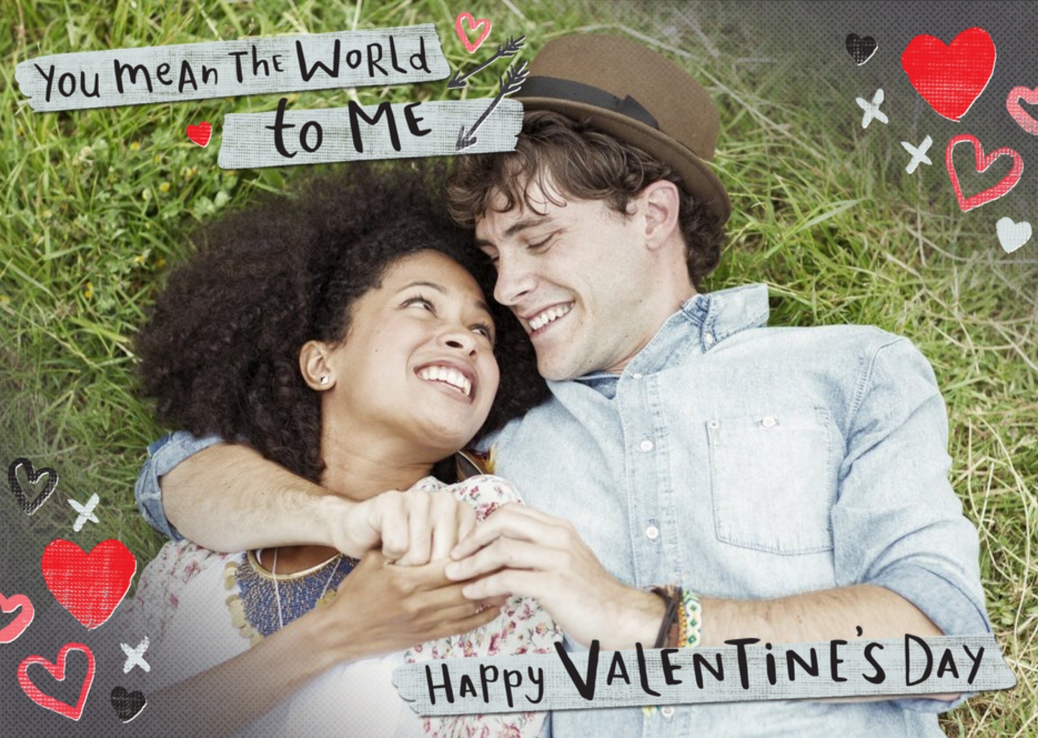 You Mean The World To Me Happy Valentine's Day Card Ecard