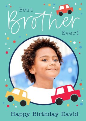 Best Brother Ever Photo Upload Birthday Card
