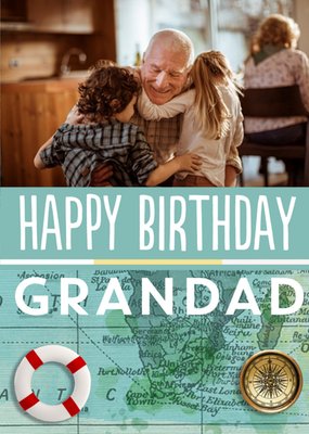 Grandad Photo Upload Birthday Card