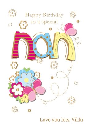 Birthday Card - Nan - Special Nan