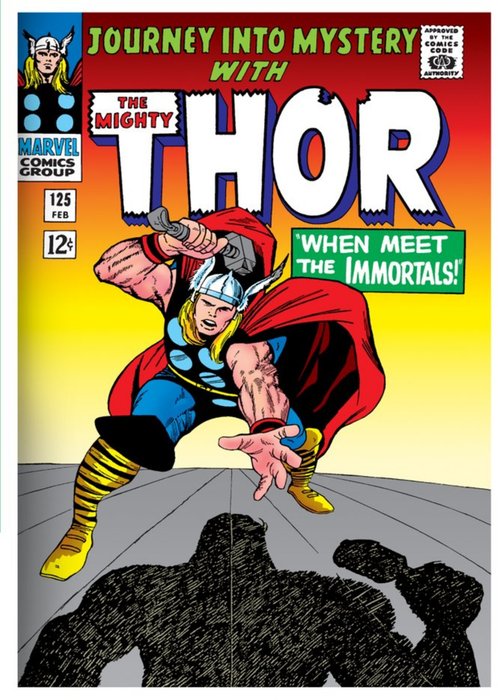 Marvel Comics Thor Birthday Card